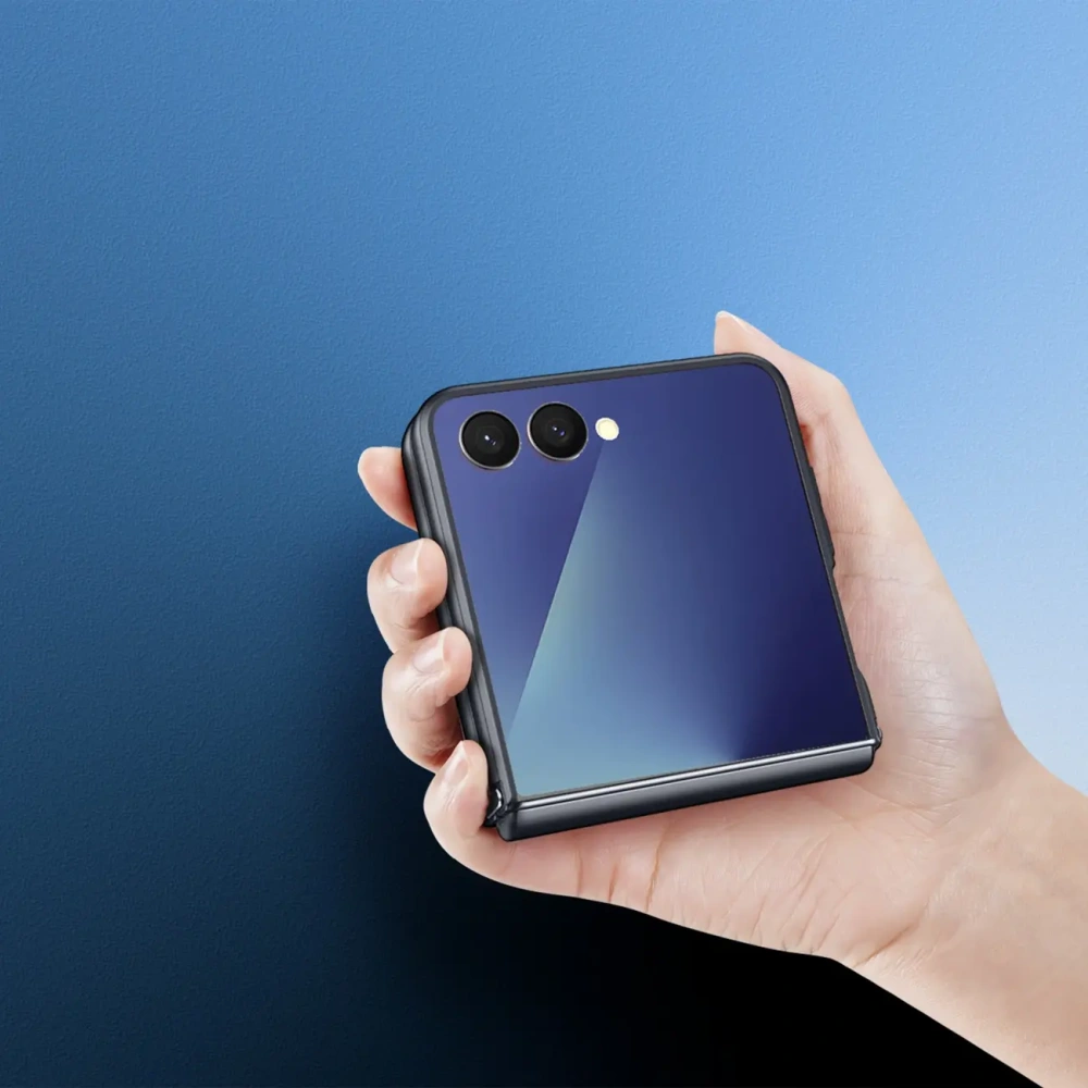 Etui Dux Ducis Aimo do Samsung Galaxy Z Flip7 czarne