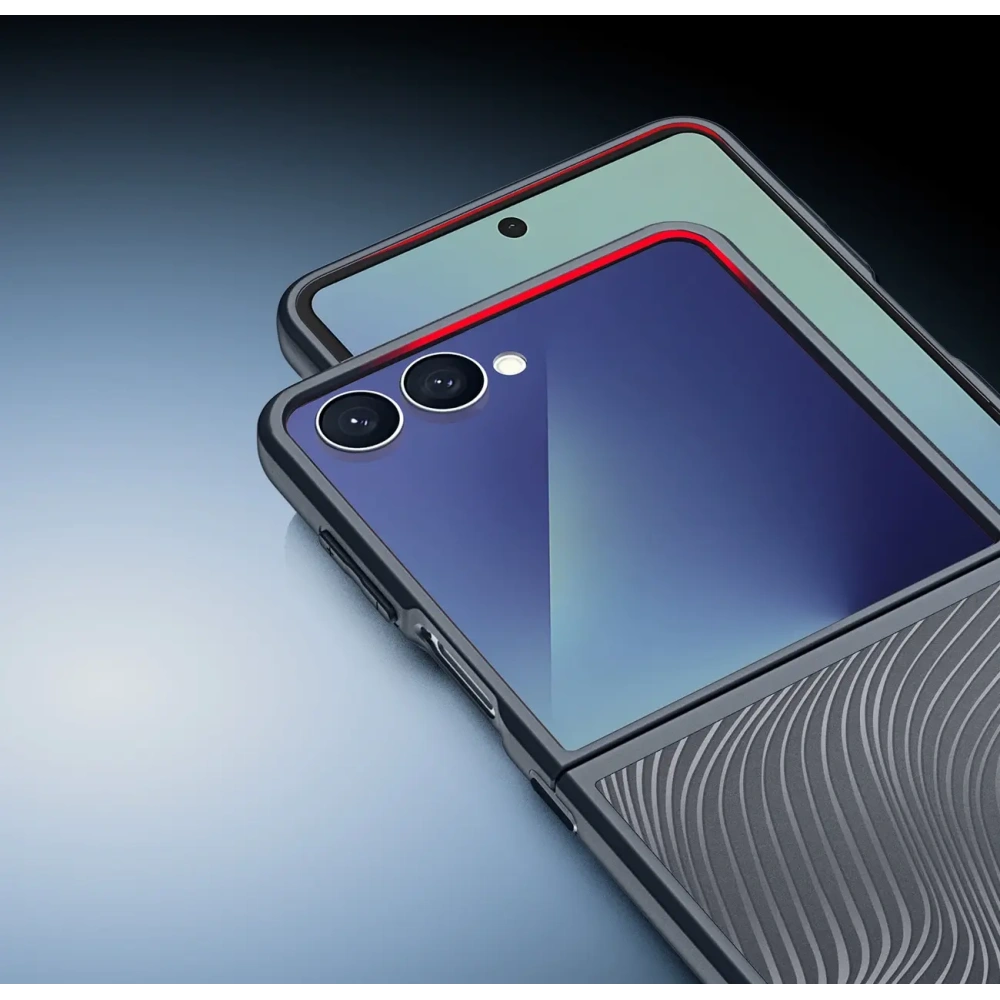 Etui Dux Ducis Aimo do Samsung Galaxy Z Flip7 czarne