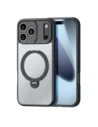 Etui Dux Ducis Aimo Mag z pierścieniem magnetycznym i podstawką do Apple iPhone 17 Pro Max czarne