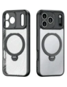 Etui Dux Ducis Aimo Mag z pierścieniem magnetycznym i podstawką do Apple iPhone 17 Pro Max czarne