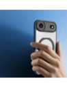 Etui Dux Ducis Aimo Mag z pierścieniem magnetycznym i podstawką do Apple iPhone 17 Air czarne