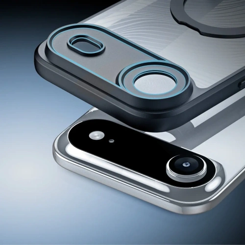Etui Dux Ducis Aimo Mag z pierścieniem magnetycznym i podstawką do Apple iPhone 17 Air czarne