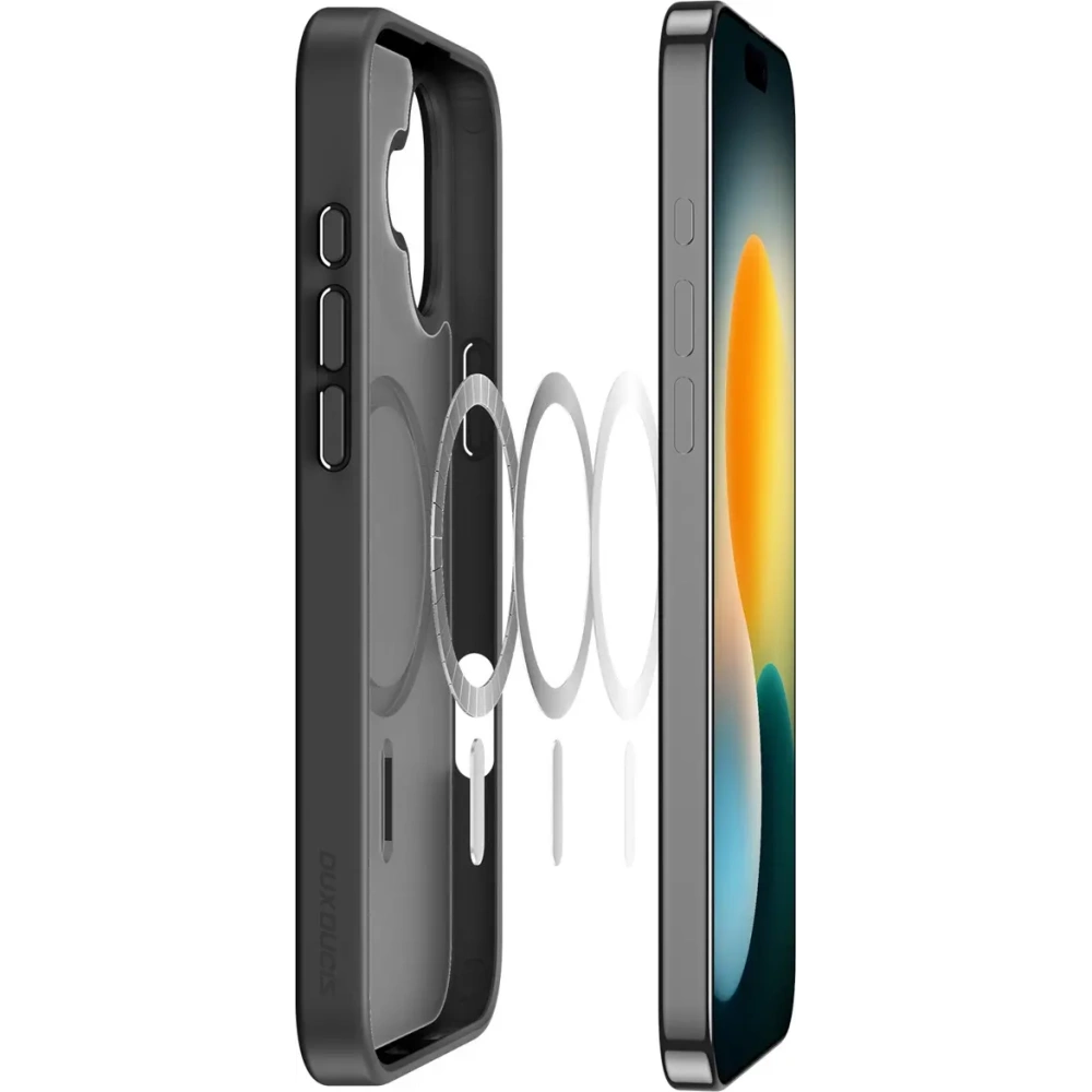 Etui Dux Ducis Yind MagSafe do Apple iPhone 17 czarne