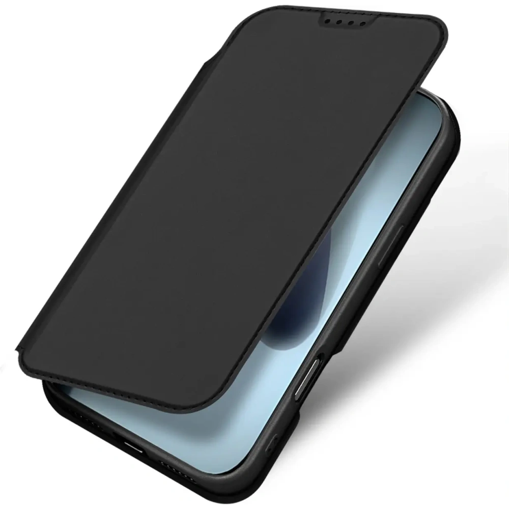 Etui z klapką Dux Ducis Skin Pro do Apple iPhone 17 Pro czarne