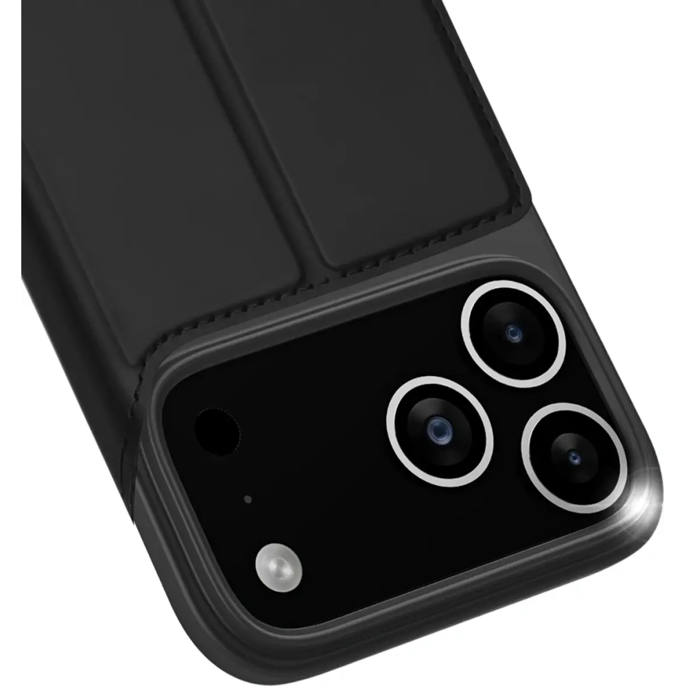 Etui z klapką Dux Ducis Skin Pro do Apple iPhone 17 Pro Max czarne