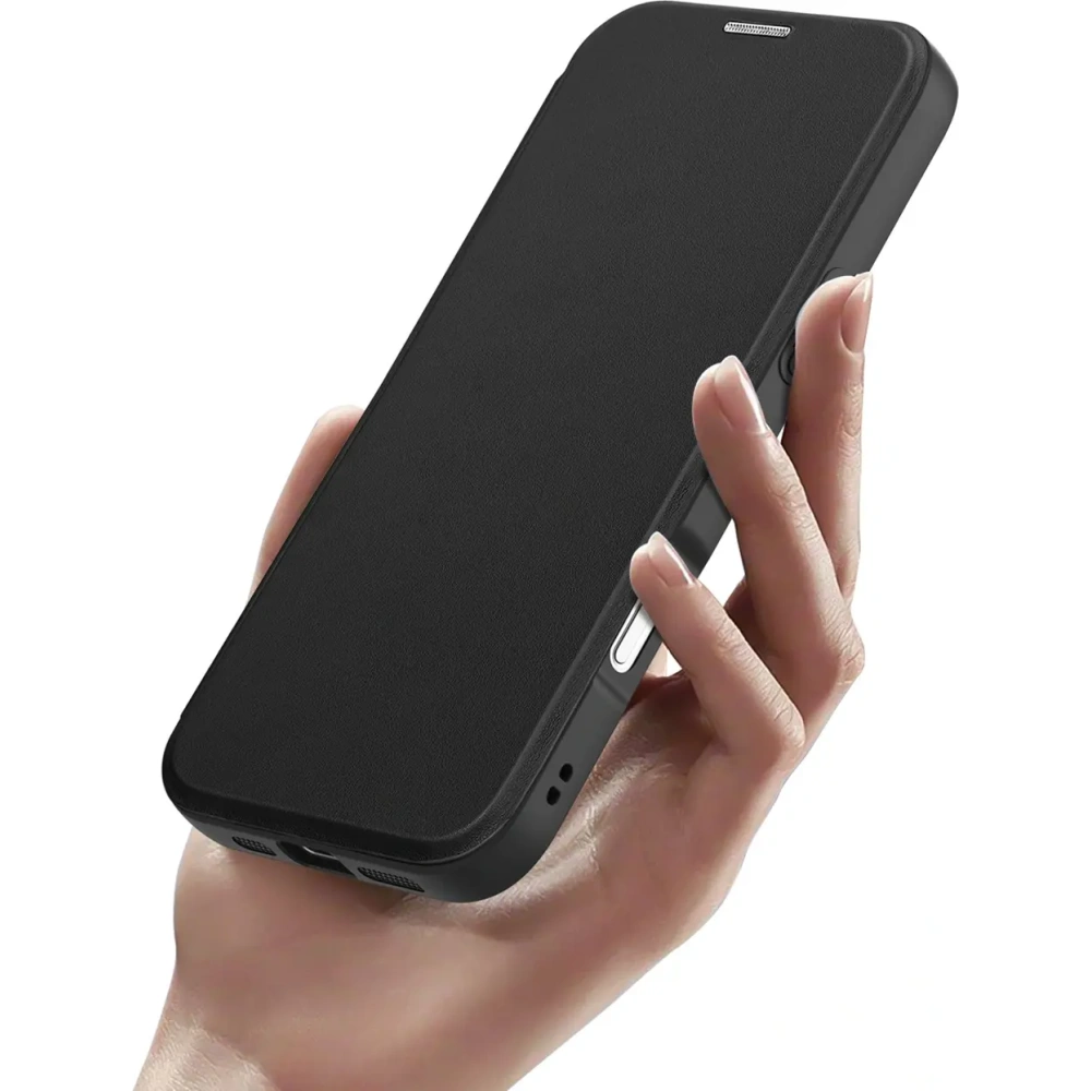 Etui z klapką Dux Ducis Skin X Pro MagSafe do Apple iPhone 17 Pro czarne