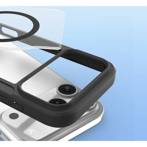 Etui z klapką Dux Ducis Skin X Pro MagSafe do Apple iPhone 17 Pro Max czarne