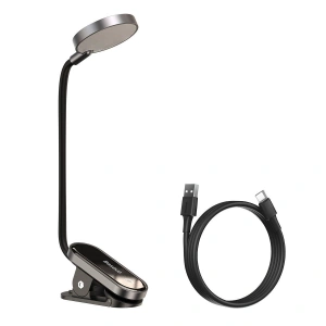 Buy Baseus (DGRAD-0G) Comfort Reading Mini Clip Lamp (dark gray) - BSU1559GRY - {ean13} - Home Screen Store Europe