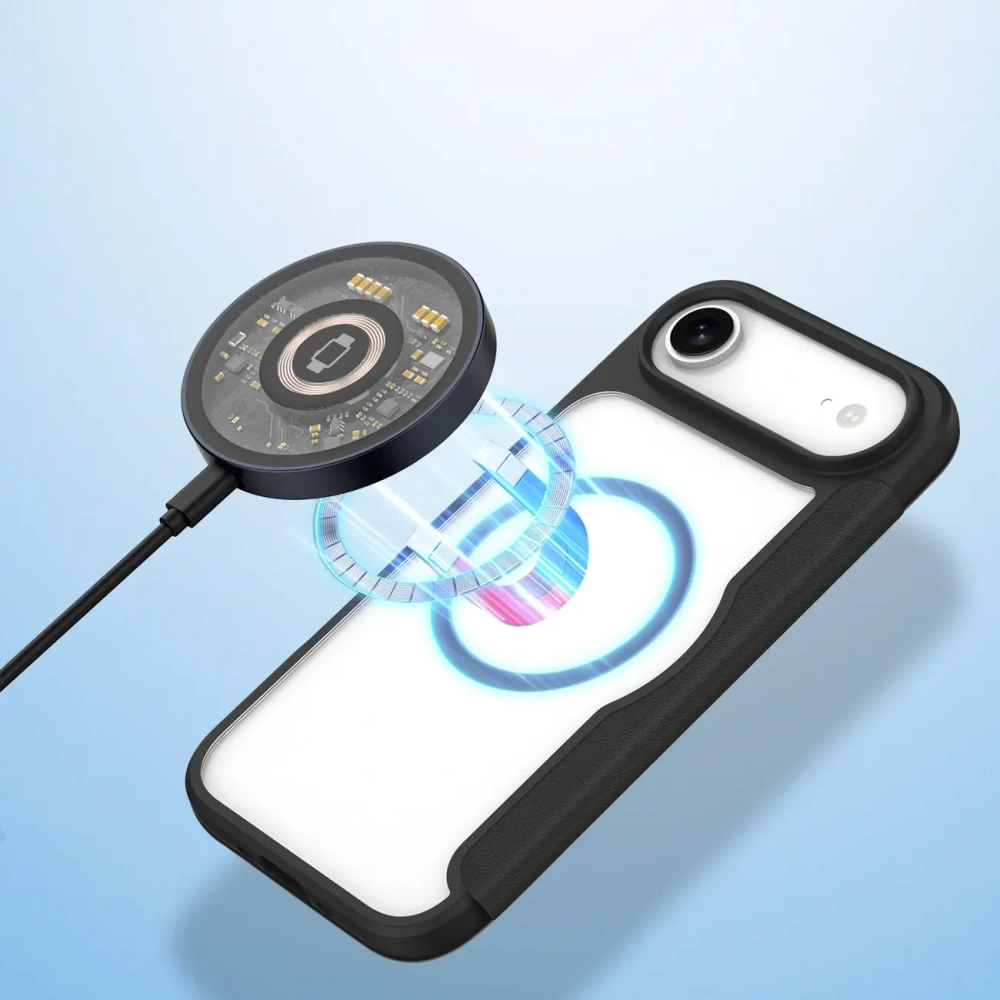 Etui z klapką Dux Ducis Skin X Pro MagSafe do Apple iPhone Air czarne