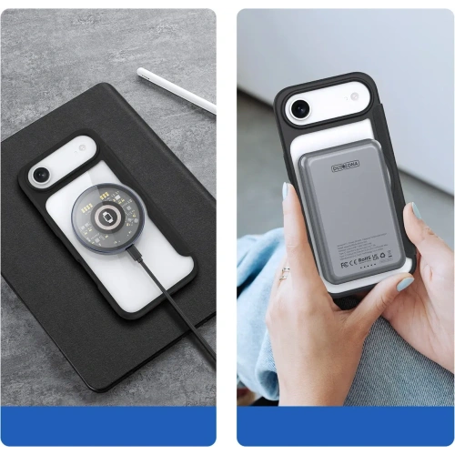 Etui z klapką Dux Ducis Skin X Pro MagSafe do Apple iPhone 17 Air czarne