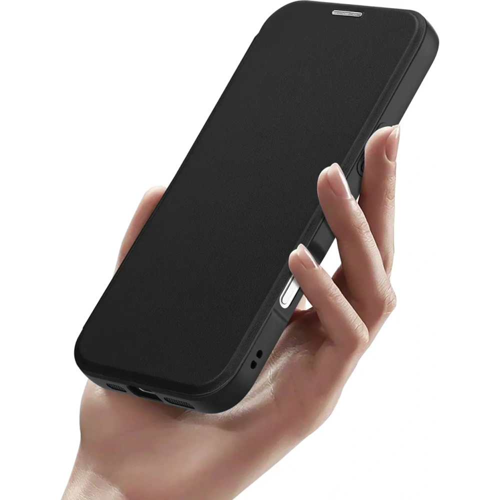 Etui z klapką Dux Ducis Skin X Pro MagSafe do Apple iPhone Air czarne