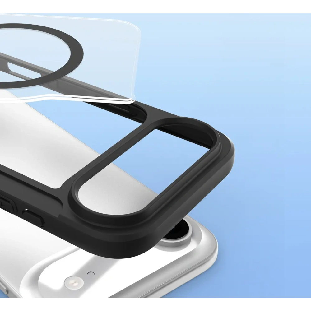 Etui z klapką Dux Ducis Skin X Pro MagSafe do Apple iPhone Air czarne