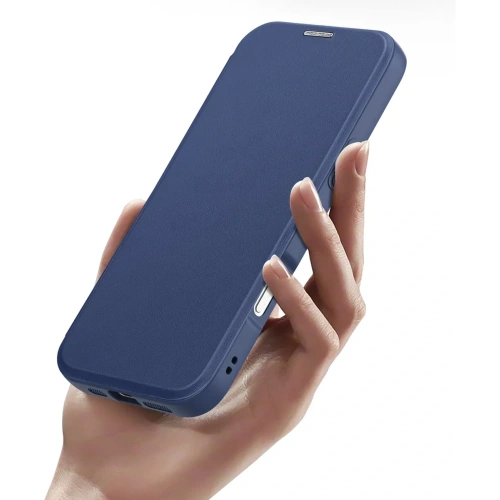 Etui z klapką Dux Ducis Skin X Pro MagSafe do Apple iPhone 17 Air niebieskie