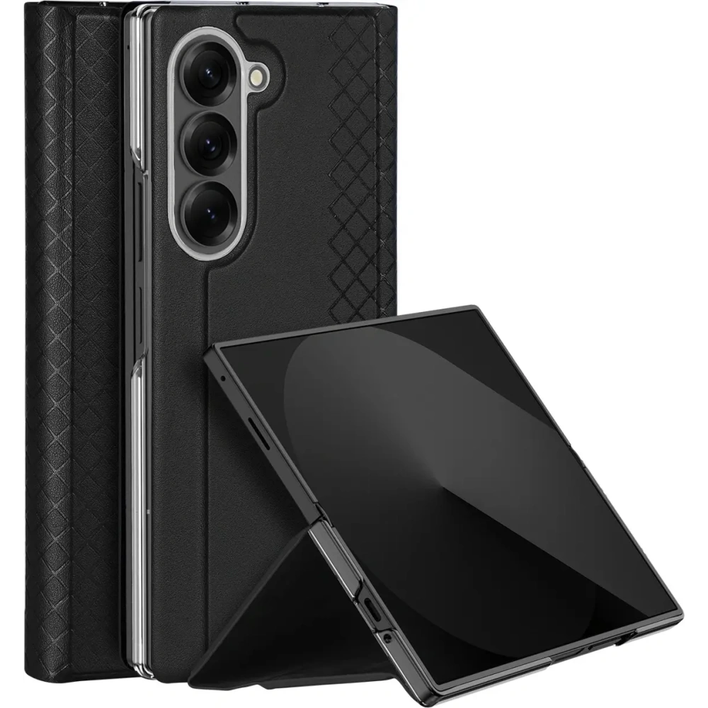 Etui z klapką Dux Ducis Brill do Samsung Galaxy Z Fold7 czarne