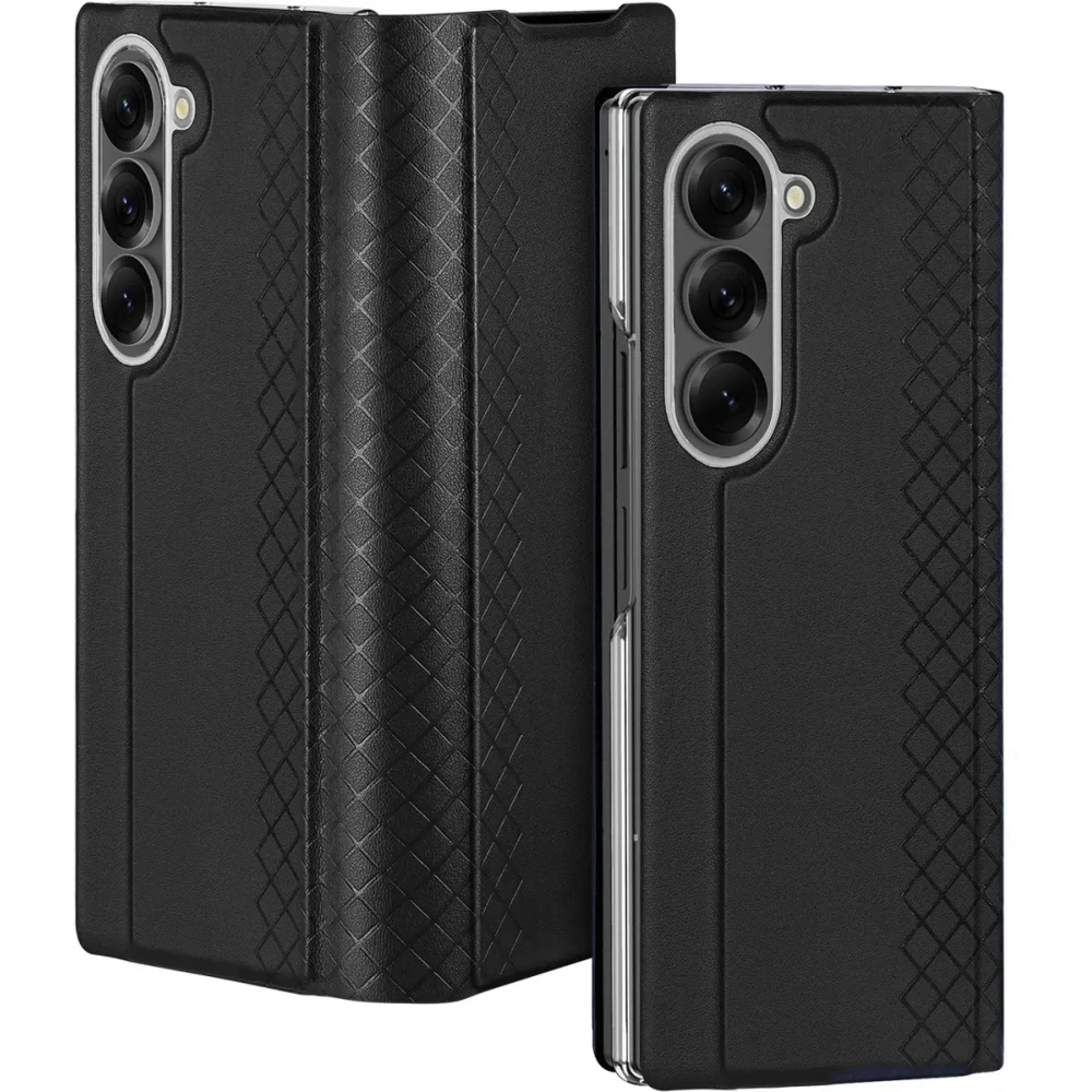 Etui z klapką Dux Ducis Brill do Samsung Galaxy Z Fold7 czarne