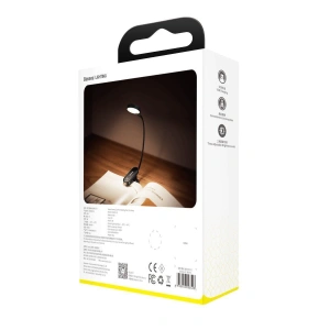 Kup Baseus Schreibtischlampe Comfort Reading, mit Clip (grau) - BSU1559GRY - {ean13} - Sklep Home Screen
