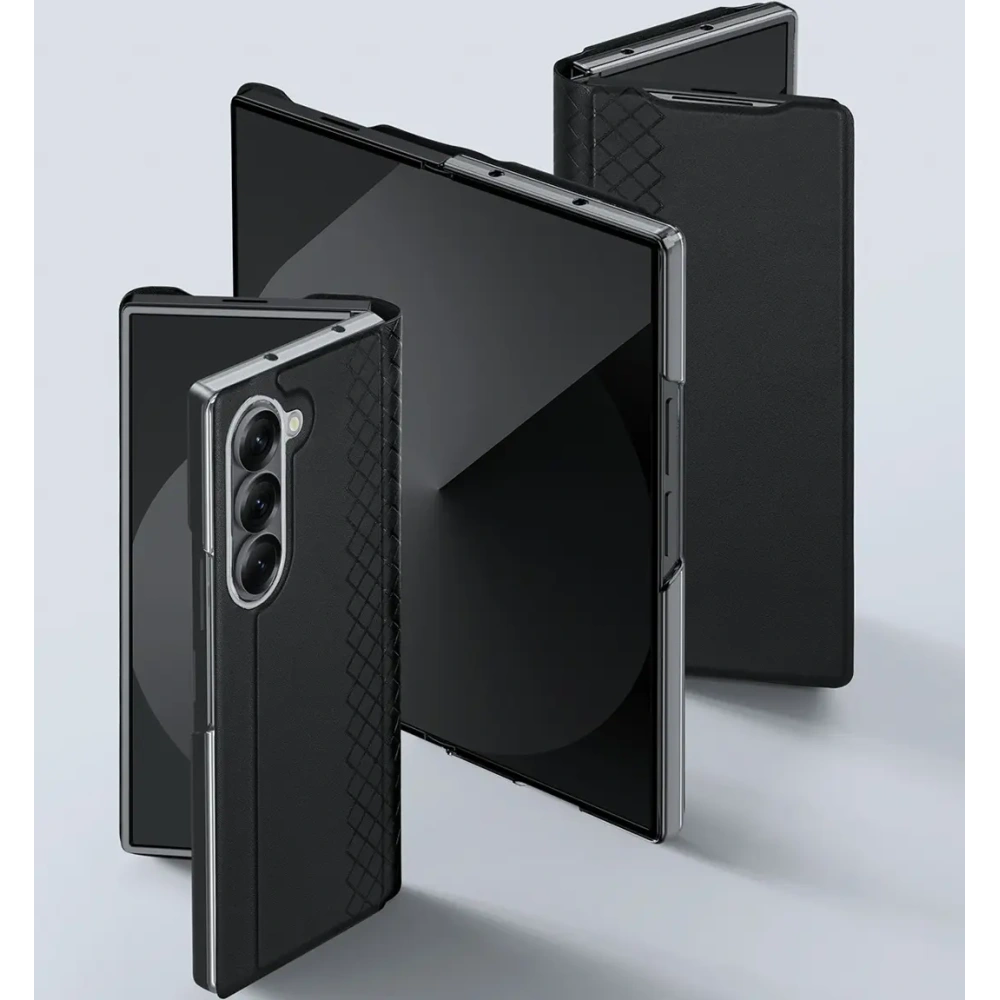 Etui z klapką Dux Ducis Brill do Samsung Galaxy Z Fold7 czarne