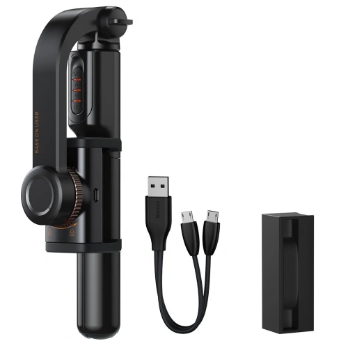 Kup Gimbal jednoosý / selfie tyč / stativ Baseus Lovely s funkcí tripodu, Bluetooth (černý) - BSU1560BLK - {ean13} - Sklep Home Screen