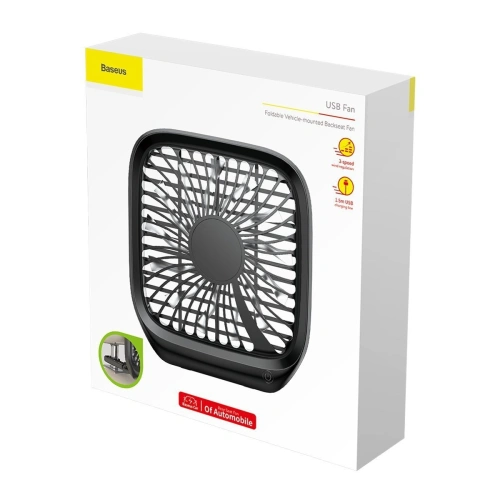 Kup Baseus Autolüfter / Ventilator faltbar für Kopfstütze (schwarz) - BSU1562BLK - {ean13} - Sklep Home Screen