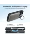 Etui ESR Classic Hybrid Kickstand MagSafe do Apple iPhone 17 Clear/black