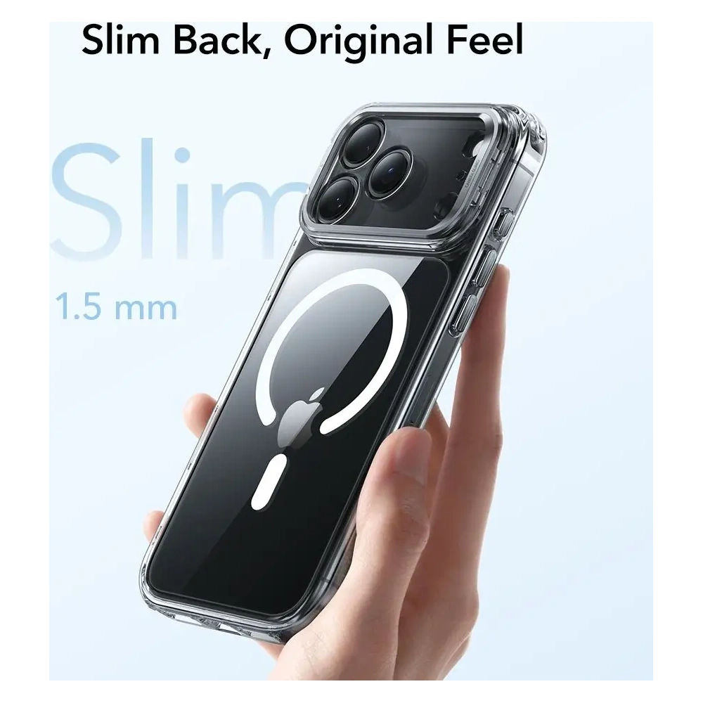 Etui ESR Classic Hybrid Kickstand MagSafe do Apple iPhone 17 Pro Max Clear