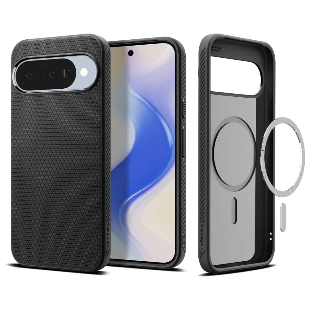 Etui Spigen Liquid Air Mag MagSafe do Google Pixel 10 / 10 Pro Matte Black