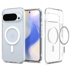 Etui Spigen Ultra Hybrid Mag MagSafe do Google Pixel 10 / 10 Pro Clear/white