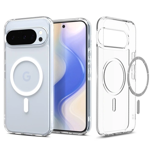 Etui Spigen Ultra Hybrid Mag MagSafe do Google Pixel 10 / 10 Pro Clear/white