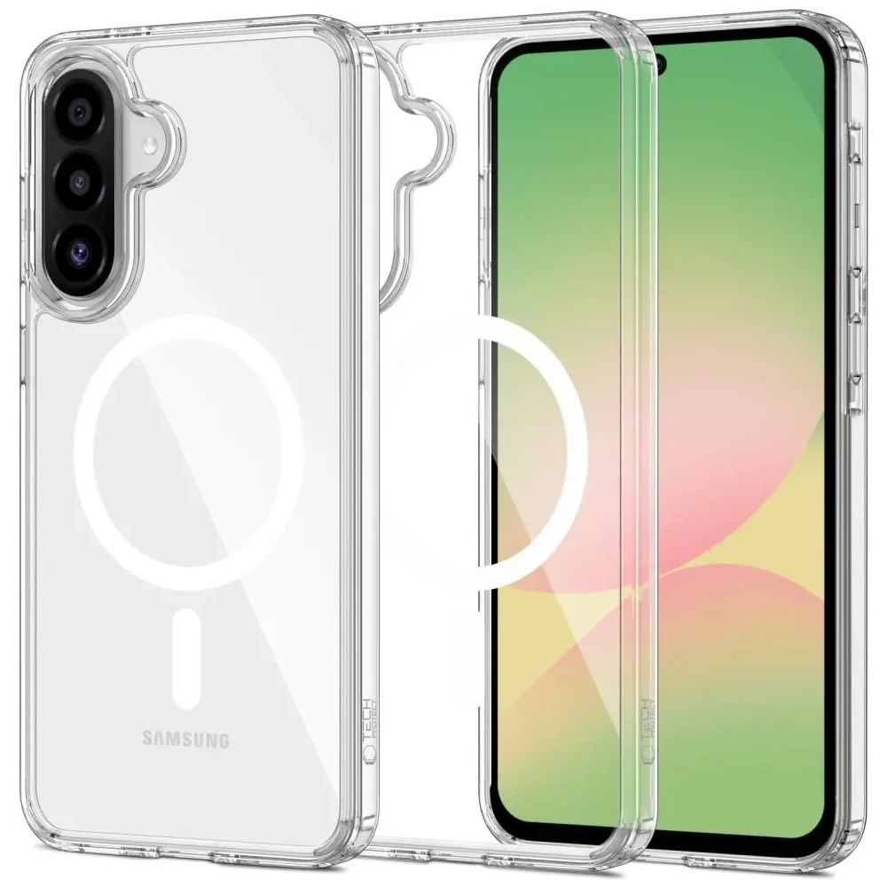 Etui Tech-protect Flexair Hybrid MagSafe do Samsung Galaxy A17 4G / 5G Clear