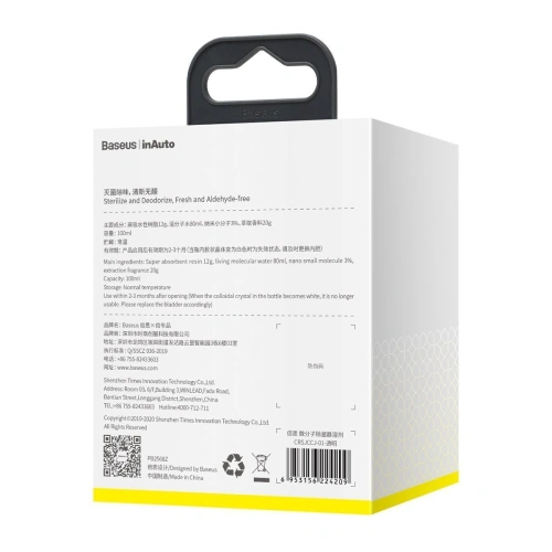Kup Baseus Luftreinigungspatrone Mikromolekül, 100ml - BSU1565 - {ean13} - Sklep Home Screen