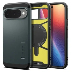 Etui Spigen Tough Armor Mag MagSafe do Google Pixel 10 / 10 Pro Abyss Green