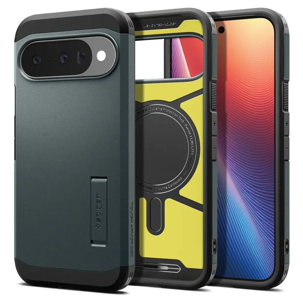Etui Spigen Tough Armor Mag MagSafe do Google Pixel 10 / 10 Pro Abyss Green