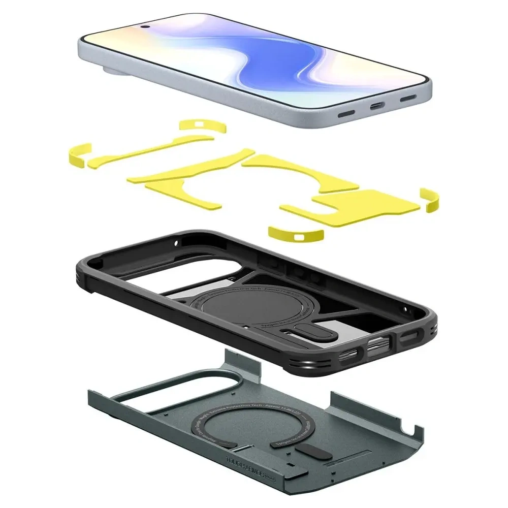 Etui Spigen Tough Armor Mag MagSafe do Google Pixel 10 / 10 Pro Abyss Green