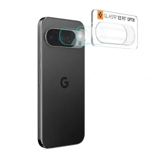 Osłona aparatu Spigen Optik Glas.tr Camera Protector do Google Pixel 10 Pro Crystal Clear [2 PACK]