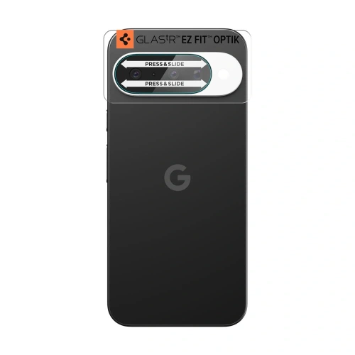 Osłona aparatu Spigen Optik Glas.tr Camera Protector do Google Pixel 10 Crystal Clear [2 PACK]