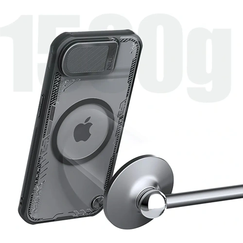 Etui Nillkin Iceblade Prop Magnetic do Apple iPhone 16e czarne