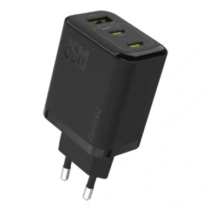 Ładowarka sieciowa Dudao A29 65W GaN 2xUSB-C, USB-A czarna