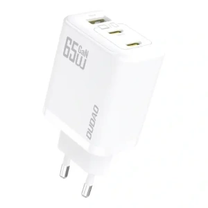 Ładowarka sieciowa Dudao A29 65W GaN 2xUSB-C, USB-A biała