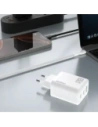 Ładowarka sieciowa Dudao A29 65W GaN 2xUSB-C, USB-A biała