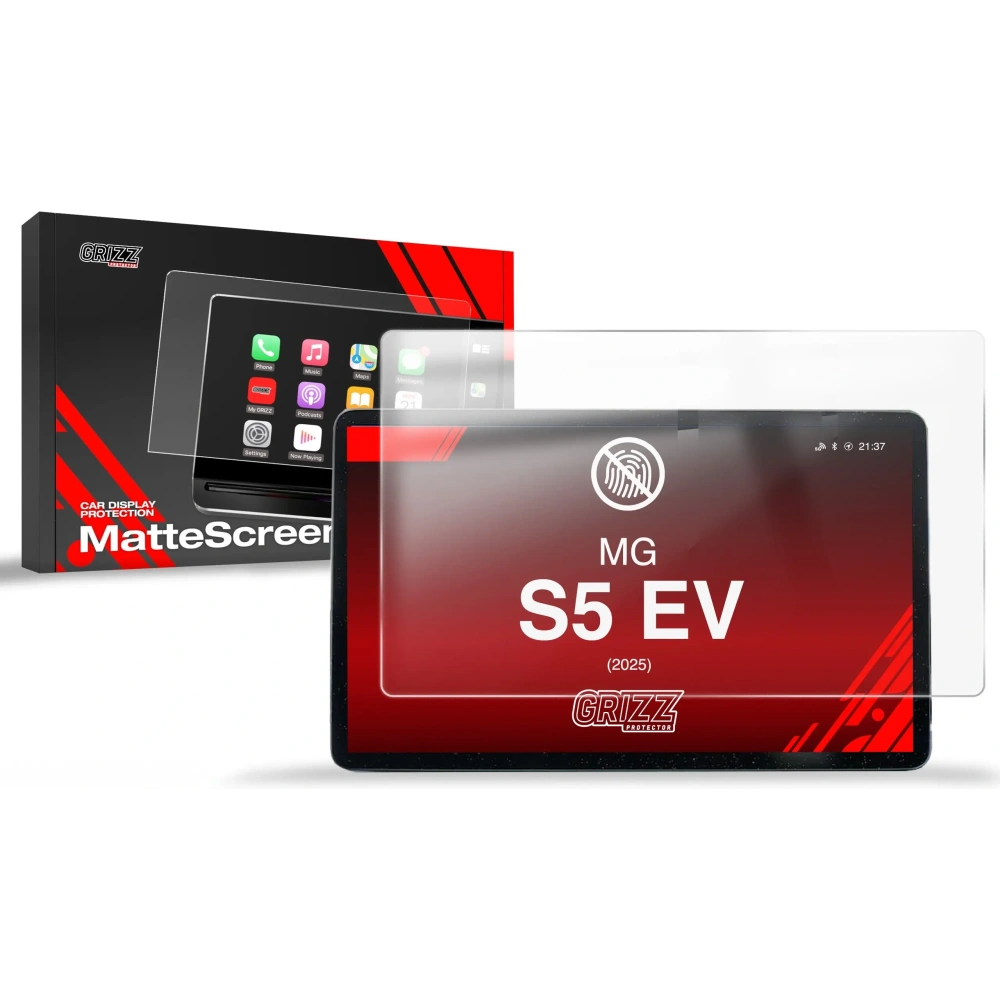 Folia matowa GrizzGlass CarDisplay Protection do MG S5 EV 12,8" (2025)