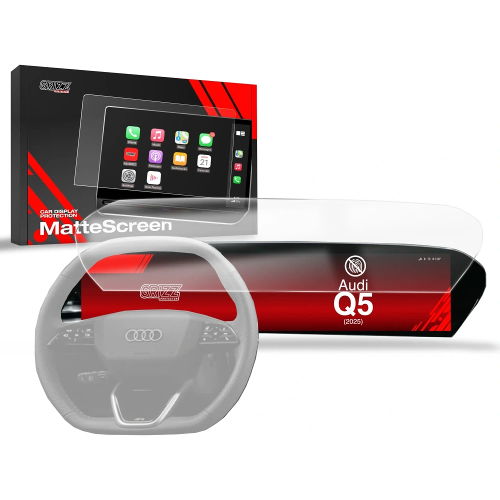 Folia matowa GrizzGlass CarDisplay Protection do Audi Q5 14,5" (2025)