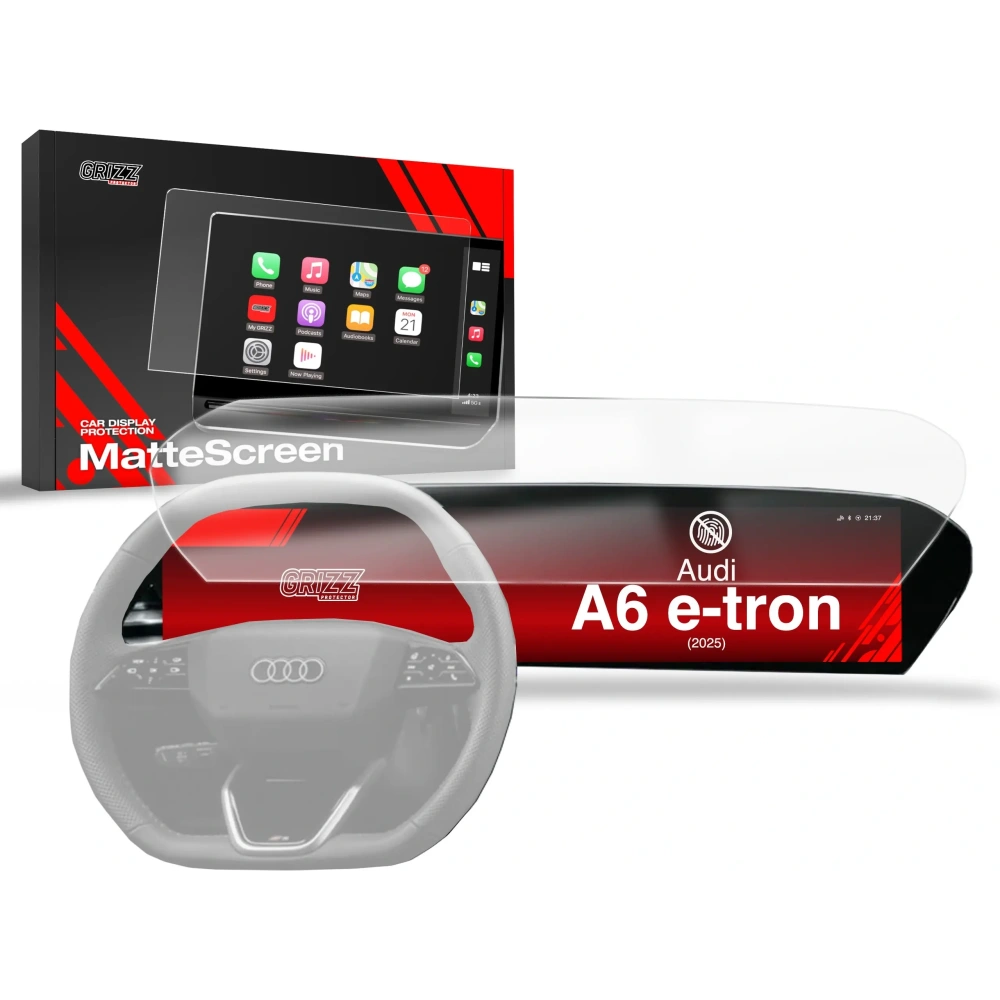 Folia matowa GrizzGlass CarDisplay Protection do Audi A6 e-tron 14,5" (2025)