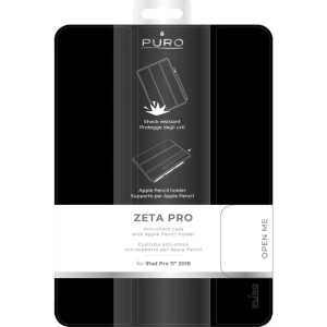 Kup Etui PURO Booklet Zeta Pro Apple iPad Pro 11 2018 (1. generacji) w/Magnet & Stand up z ładowaniem Apple Pencil (czarny) - PUR001BLK - {ean13} - Sklep Home Screen