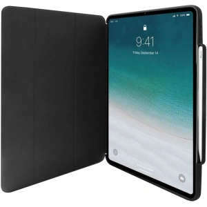 PURO Booklet Zeta Pro - Apple iPad Pro 12.9 (2018) w/Magnet & Stand up with Apple Pencil charging (black)