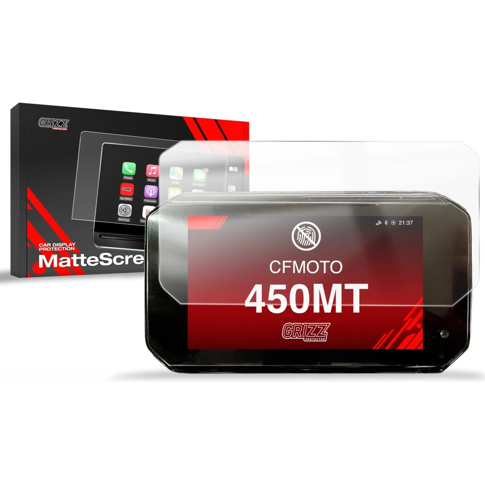 Folia matowa GrizzGlass CarDisplay Protection do CFMOTO 450MT 5"