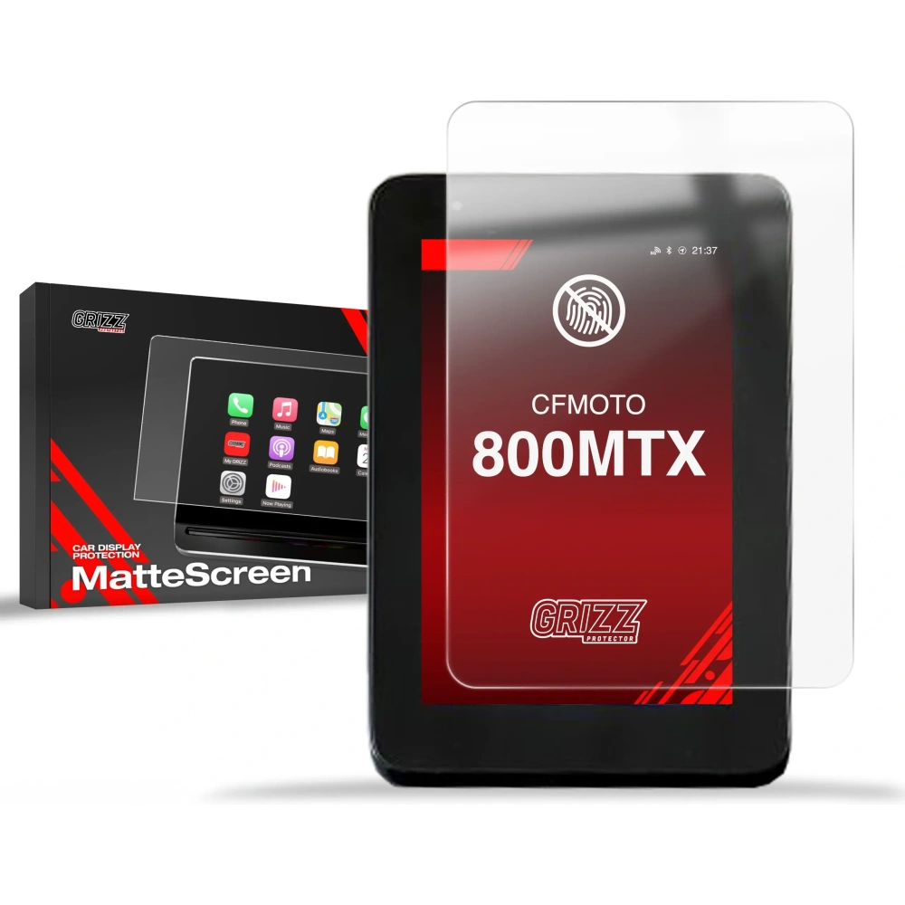 Folia matowa GrizzGlass CarDisplay Protection do CFMOTO 800MTX 7"