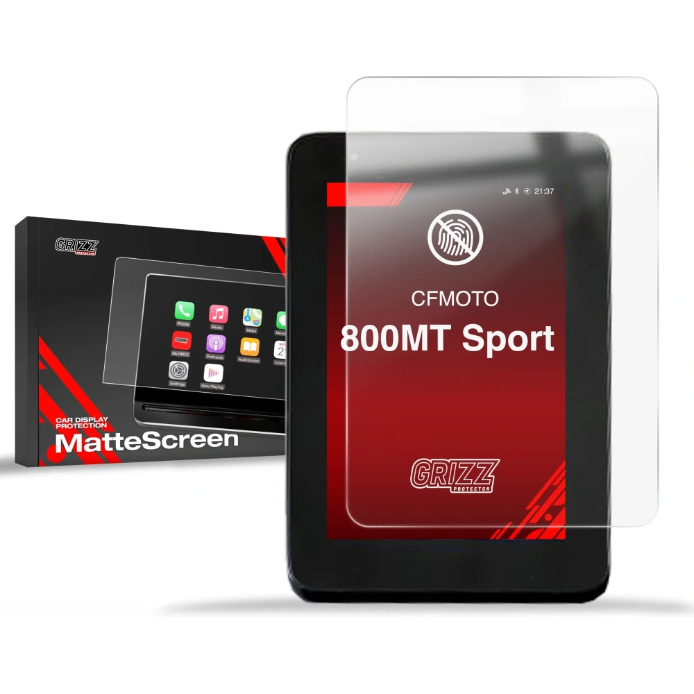 Folia matowa GrizzGlass CarDisplay Protection do CFMOTO 800MT SPORT 7"