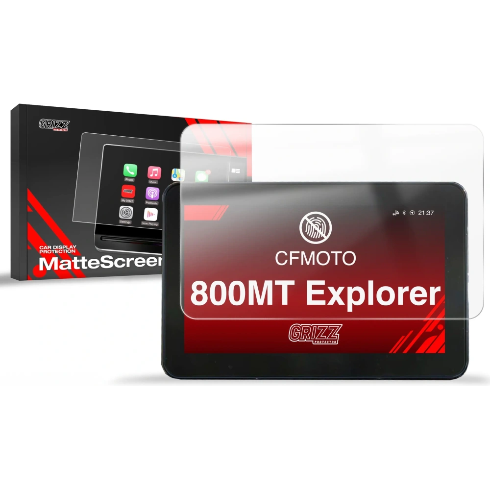 Folia matowa GrizzGlass CarDisplay Protection do CFMOTO 800MT EXPLORER 8"