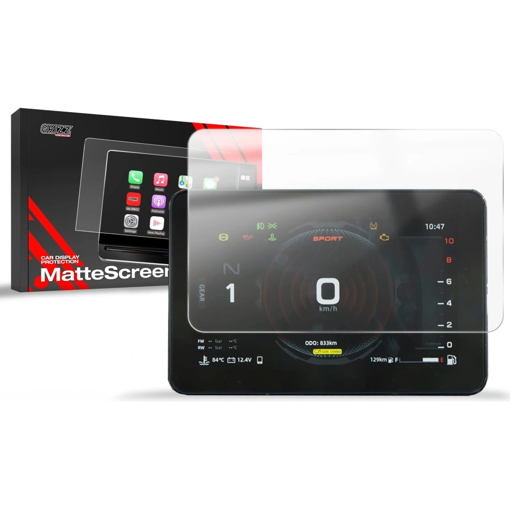 Folia matowa GrizzGlass CarDisplay Protection do CFMOTO 800MT EXPLORER 8"