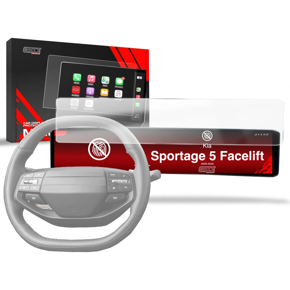 Folia matowa GrizzGlass CarDisplay Protection do Kia Sportage 5 Business Line Facelift 24" (2025)